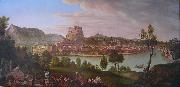Johann Michael Sattler Ansicht von Salzburg vom Burglstein aus Germany oil painting artist